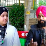 bibi prabhleen kaur khalsa with satnam bathoi